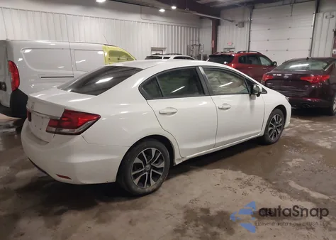 2015 Honda Civic Ex z USA, uszkodzony, nr VIN 19XFB2F84FE215376